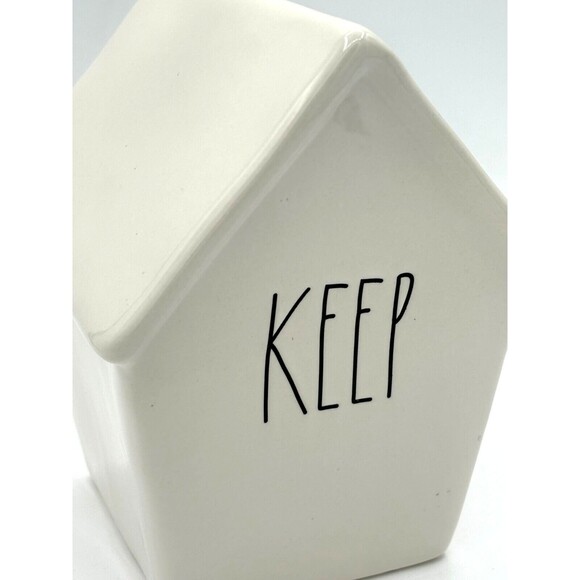 Rae Dunn Artisan by Magenta "Keep" Bank‎ Birdhouse Shaped Collection NEW! - Picture 6 of 12